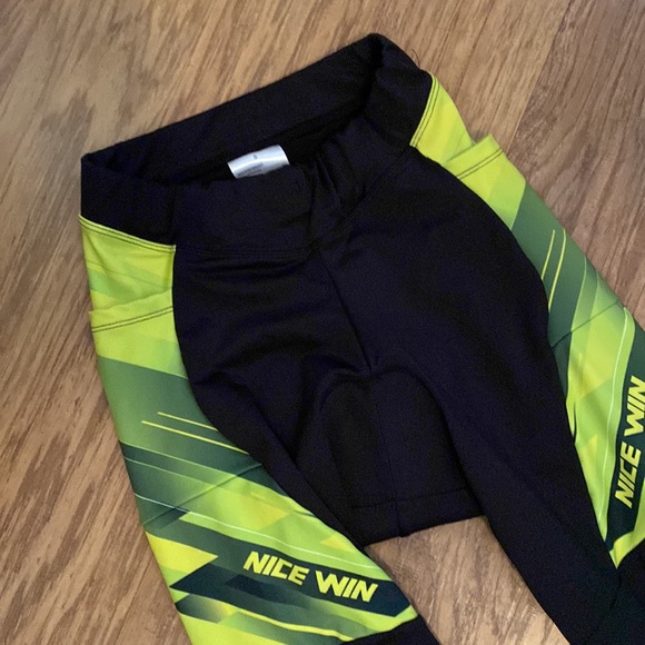 New Nice Win Padded Thermal Fleece Cycling Leggings #32 - Picture 5 of 8